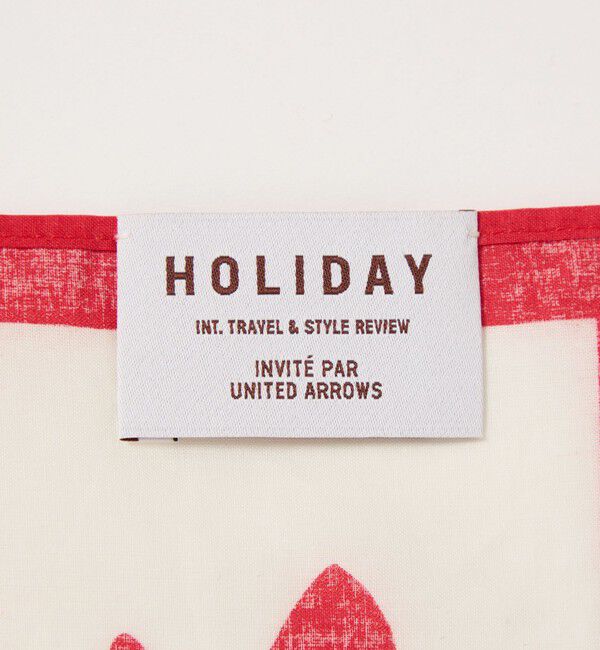 UNITED ARROWS「【別注】＜HOLIDAY BOILEAU＞リーフ スカーフ」|バンダナ・スカーフ|