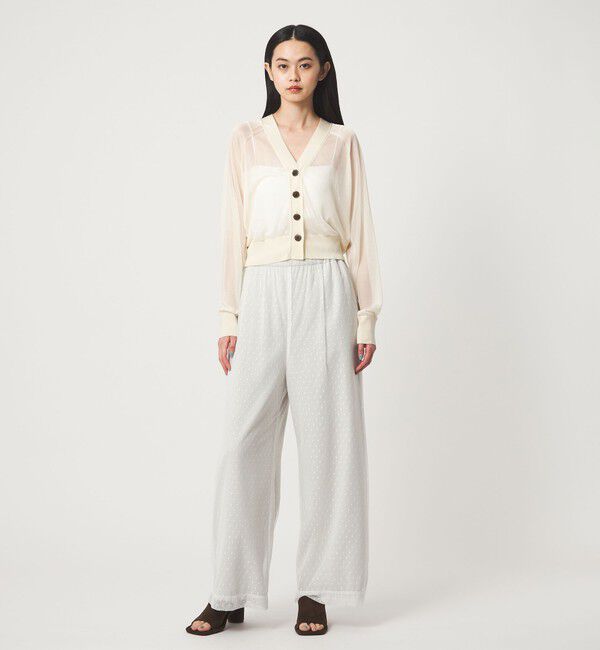 EMMEL REFINES「＜EMMEL REFINES＞EM ドットチュール レイヤー パンツ」|チノ|