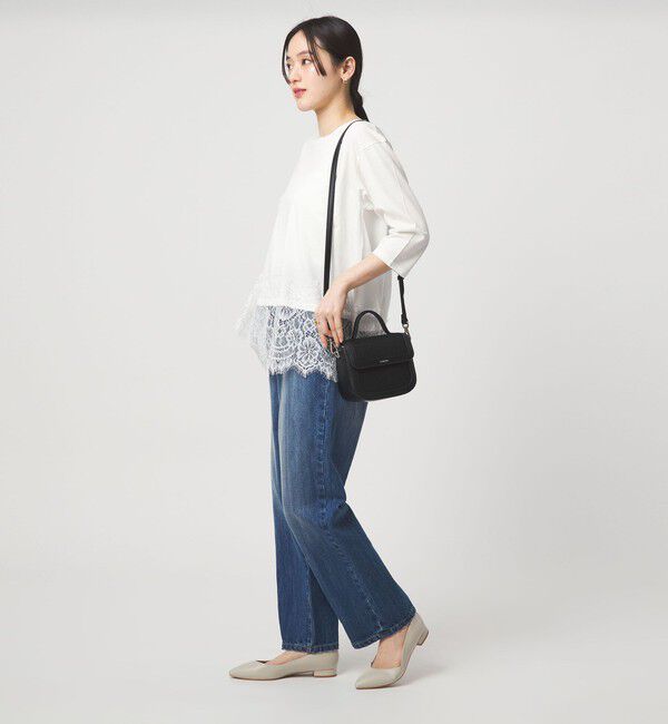 UNITED ARROWS green label relaxing「【別注】＜SINBONO＞メッシュフラップ ミニバッグ」|ショルダー・メッセンジャー|