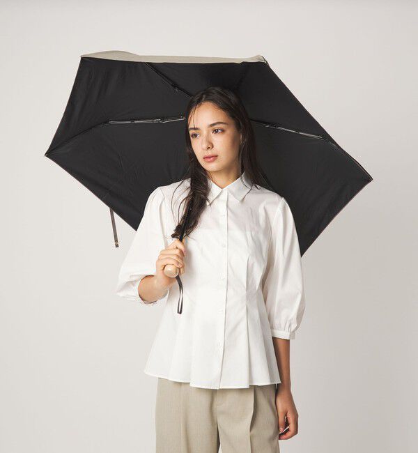 UNITED ARROWS green label relaxing「【別注】＜because＞パイピング 折りたたみ傘 晴雨兼用 レイン UVカット」|傘|