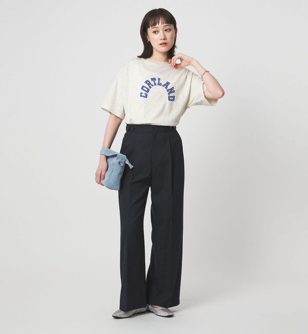 UNITED ARROWS green label relaxing「【別注】＜Champion＞プリント Tシャツ」|Tシャツ・カットソー|