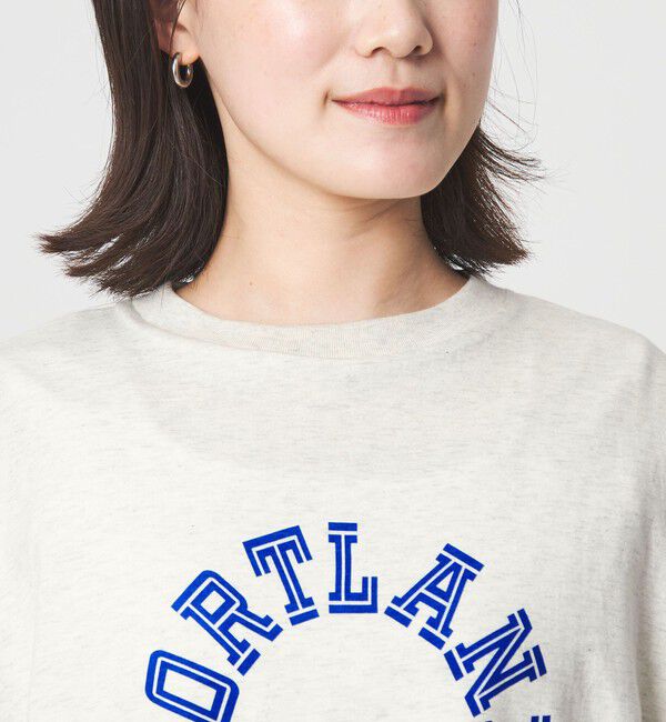 UNITED ARROWS green label relaxing「【別注】＜Champion＞プリント Tシャツ」|Tシャツ・カットソー|