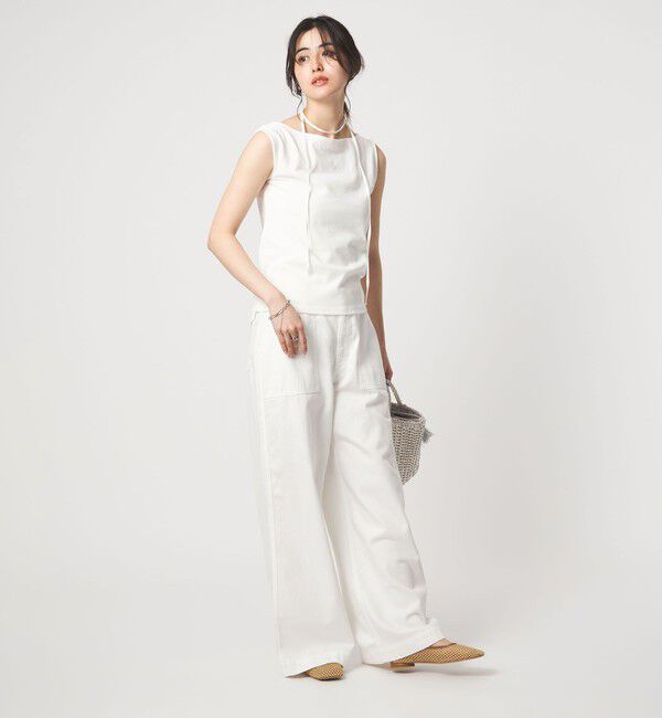 UNITED ARROWS green label relaxing「【別注】＜Plus by ONIT＞ワンショルダー トップス」|Tシャツ・カットソー|