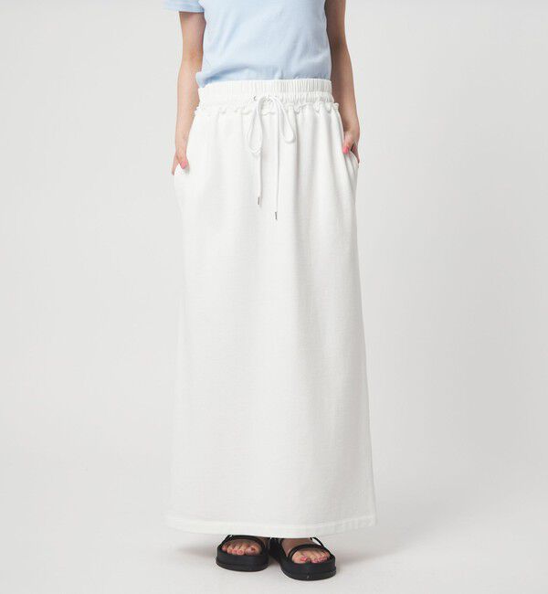 EMMEL REFINES「＜EMMEL REFINES＞EM ソフトウラケ スウェット スカート」|スカート|