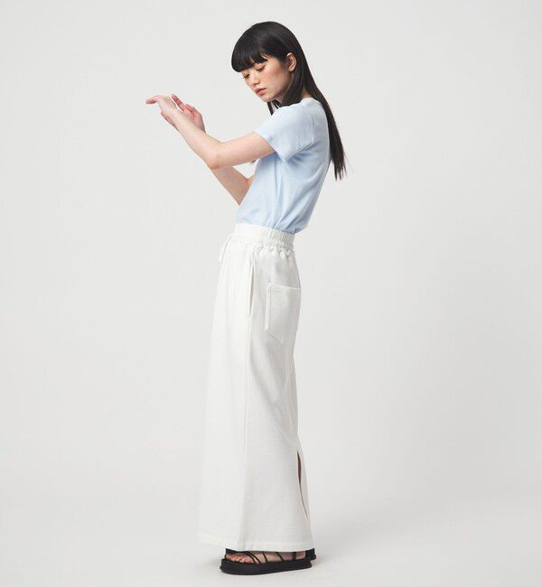 EMMEL REFINES「＜EMMEL REFINES＞EM ソフトウラケ スウェット スカート」|スカート|