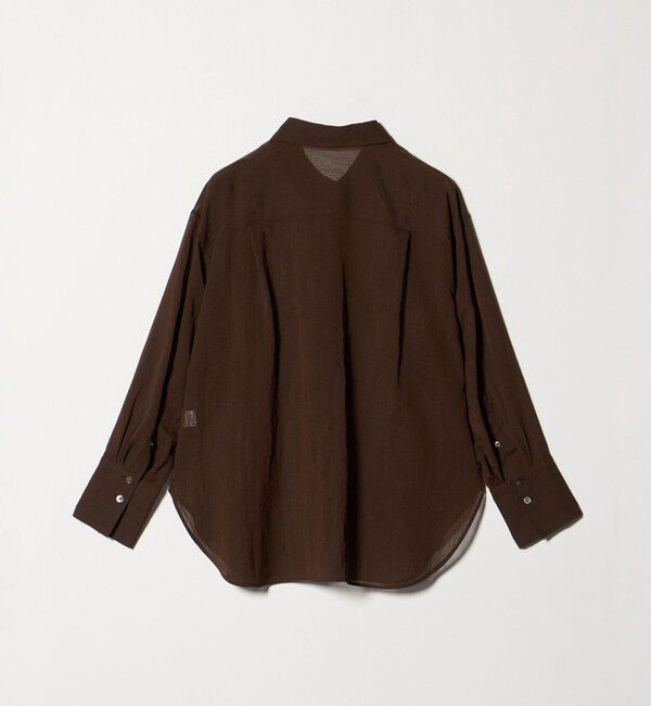 UNITED ARROWS green label relaxing「［size SHORTあり］ラミーライク シャツ 通気性」|シャツ・ブラウス|