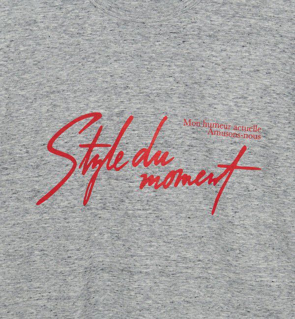 EMMEL REFINES「＜EMMEL REFINES＞EM ロゴプリント ボックス Tシャツ」|Tシャツ・カットソー|