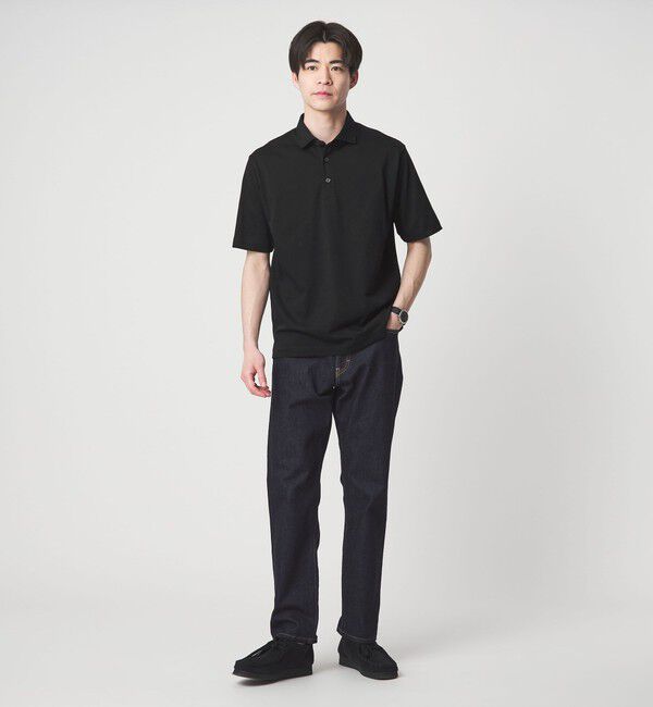 UNITED ARROWS green label relaxing「【WEB限定】JUST fit デイリー ドライ カッタウェイ 半袖 ポロシャツ -吸水速乾・抗菌-」|ポロシャツ|