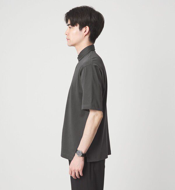 UNITED ARROWS green label relaxing「【WEB限定】JUST fit デイリー ドライ カッタウェイ 半袖 ポロシャツ -吸水速乾・抗菌-」|ポロシャツ|