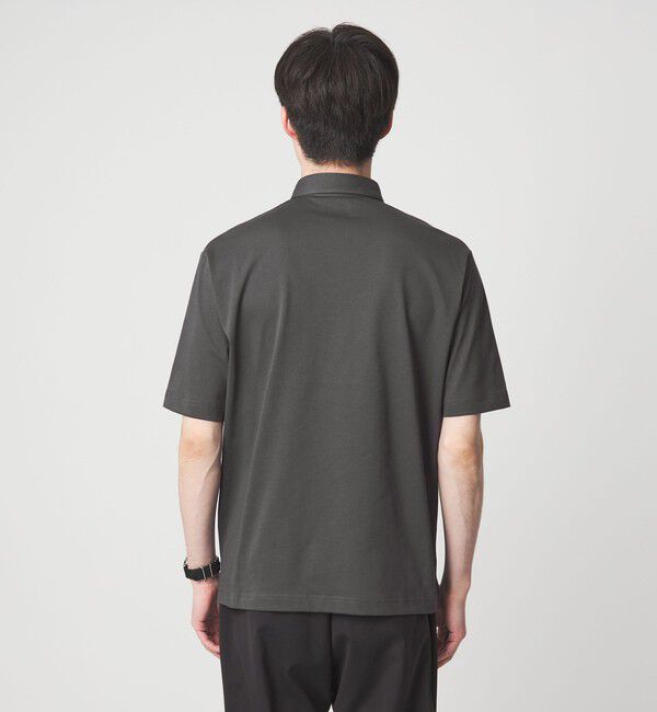 UNITED ARROWS green label relaxing「【WEB限定】JUST fit デイリー ドライ カッタウェイ 半袖 ポロシャツ -吸水速乾・抗菌-」|ポロシャツ|