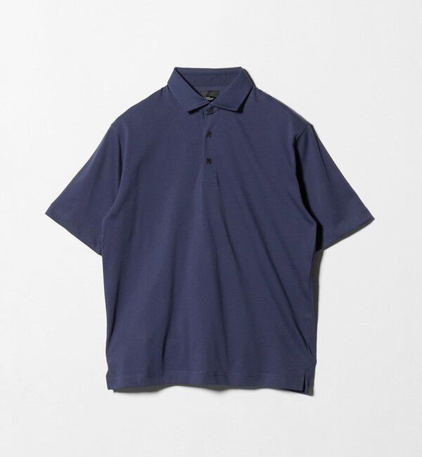 UNITED ARROWS green label relaxing「【WEB限定】JUST fit デイリー ドライ カッタウェイ 半袖 ポロシャツ -吸水速乾・抗菌-」|ポロシャツ|