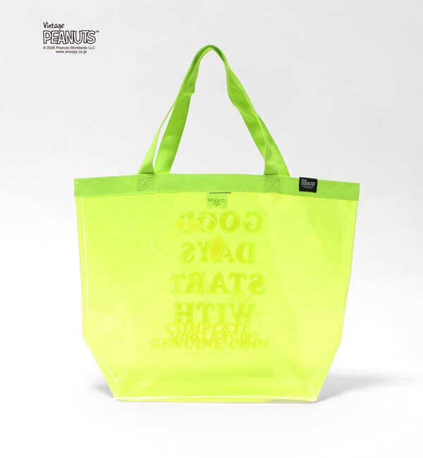 UNITED ARROWS green label relaxing「【別注】＜FRUIT OF THE LOOM&times;PEANUTS＞ PVC トートバッグ / キッズ  」|トートバッグ|