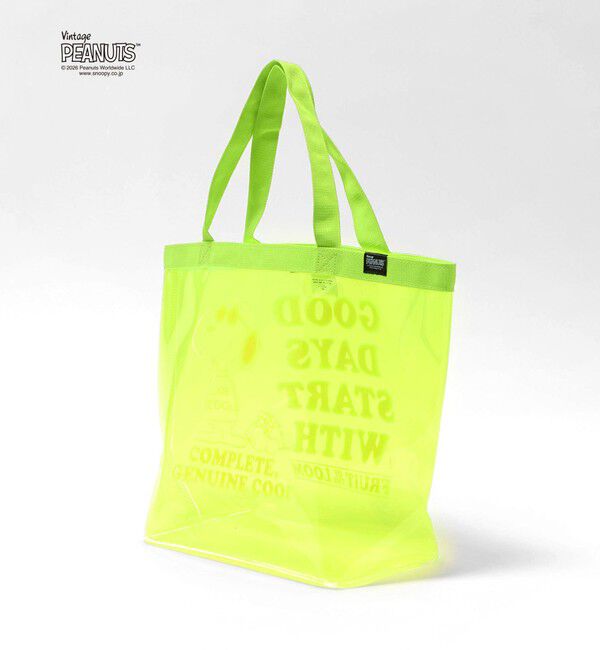 UNITED ARROWS green label relaxing「【別注】＜FRUIT OF THE LOOM&times;PEANUTS＞ PVC トートバッグ / キッズ  」|トートバッグ|