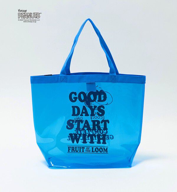 UNITED ARROWS green label relaxing「【別注】＜FRUIT OF THE LOOM&times;PEANUTS＞ PVC トートバッグ / キッズ  」|トートバッグ|