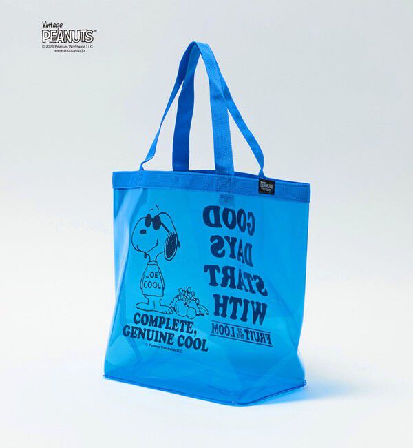 UNITED ARROWS green label relaxing「【別注】＜FRUIT OF THE LOOM&times;PEANUTS＞ PVC トートバッグ / キッズ  」|トートバッグ|