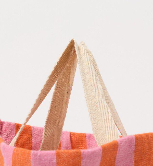 UNITED ARROWS green label relaxing「【別注】＜beej＞チャーム付き ストライプ トートバッグ / キッズ」|トートバッグ|