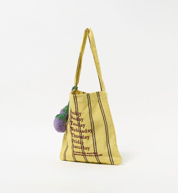 UNITED ARROWS green label relaxing「【別注】＜beej＞チャーム付き ストライプ トートバッグ / キッズ」|トートバッグ|