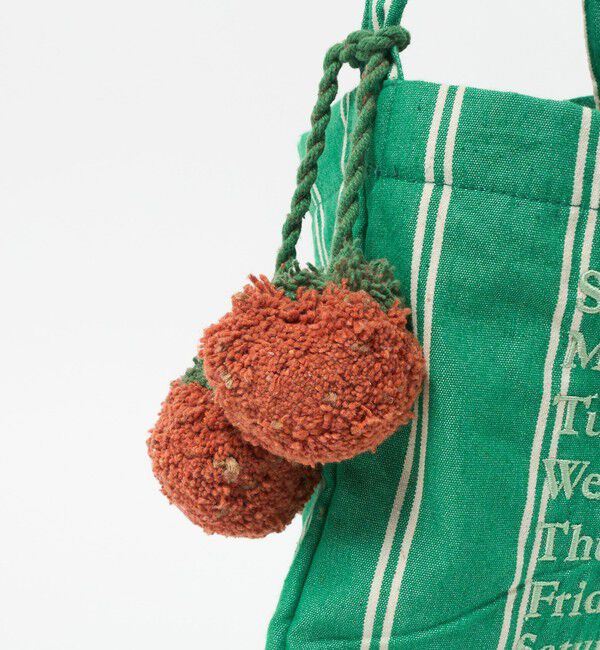 UNITED ARROWS green label relaxing「【別注】＜beej＞チャーム付き ストライプ トートバッグ / キッズ」|トートバッグ|