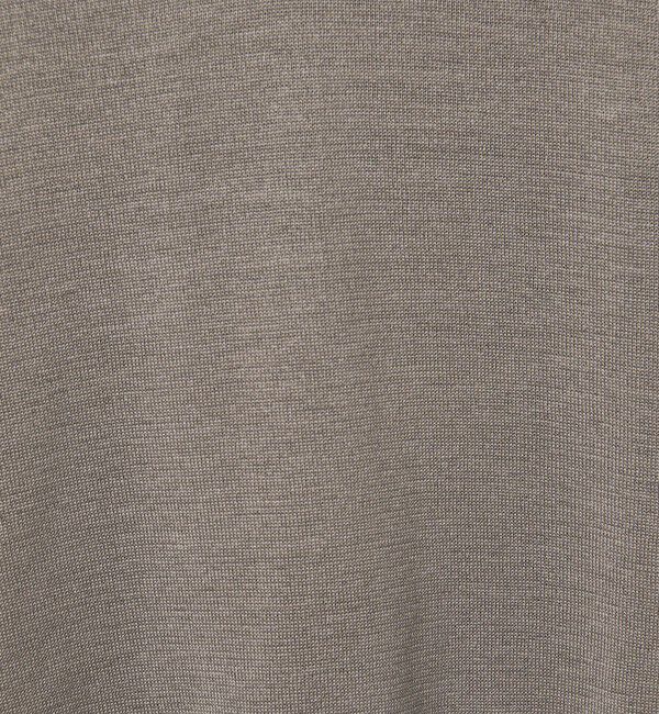 BEAUTY&YOUTH UNITED ARROWS「シャイン ギマ スキッパー ポロニット ウォッシャブル」|ニット・セーター|