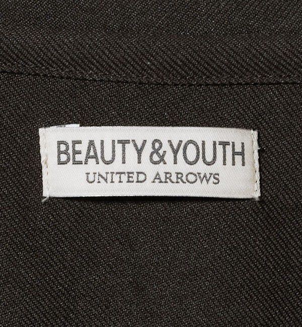 BEAUTY&YOUTH UNITED ARROWS「フュージョン ツイル スキッパー Tシャツ UVカット 透け防止 ストレッチ」|Tシャツ・カットソー|