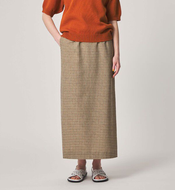 STEVEN ALAN「＜Steven Alan＞チェック ロング スカート」|スカート|MD.BROWN