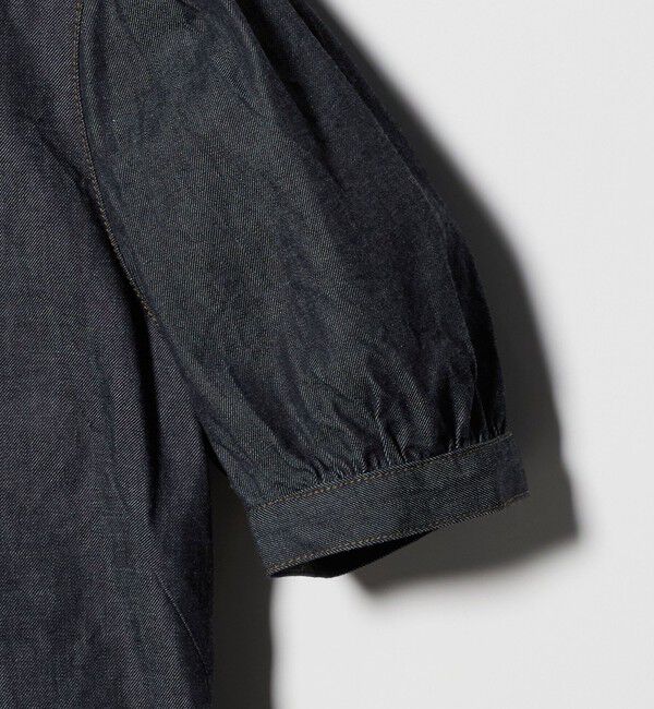 STEVEN ALAN「＜Steven Alan＞ライトオンスデニム パフスリーブ シャツ」|シャツ・ブラウス|