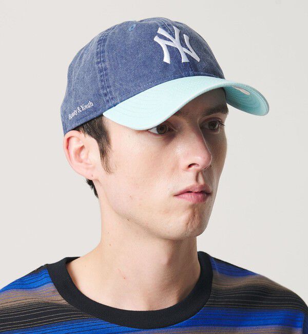 BEAUTY&YOUTH UNITED ARROWS「【別注】＜NEW ERA＞9TWENTY ツートーン キャップ」|キャップ・キャスケット|NAVY