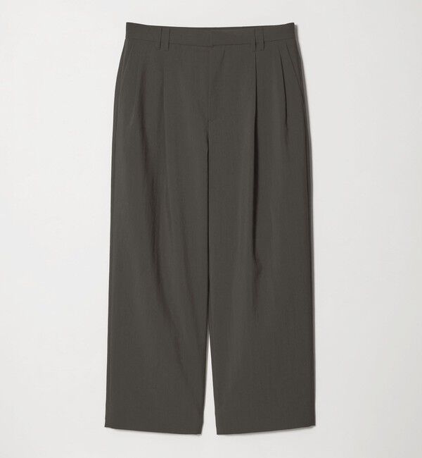 MONKEY TIME「RENU TROシリーズ 2P ワイド パンツ -セットアップ対応-」|チノ|