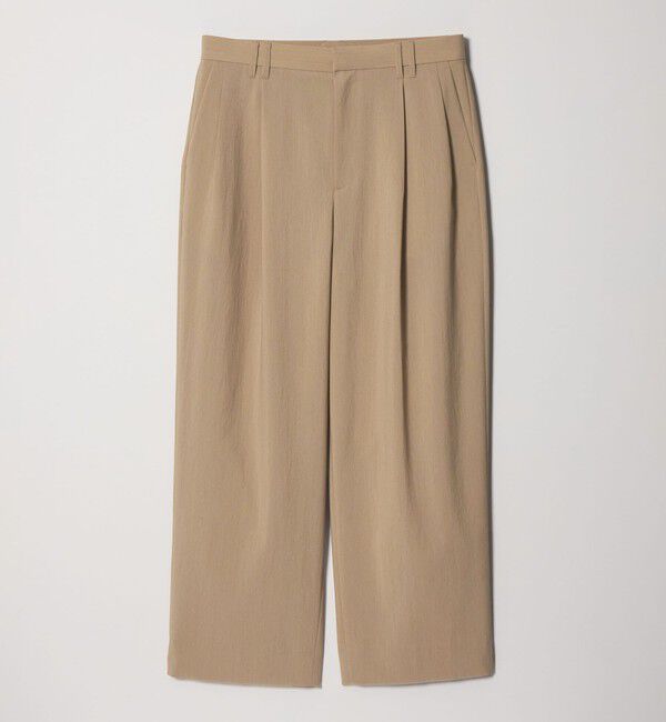 MONKEY TIME「RENU TROシリーズ 2P ワイド パンツ -セットアップ対応-」|チノ|