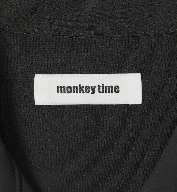 MONKEY TIME「RENU TROシリーズ オープン カラー シャツ -セットアップ対応-」|シャツ・ブラウス|