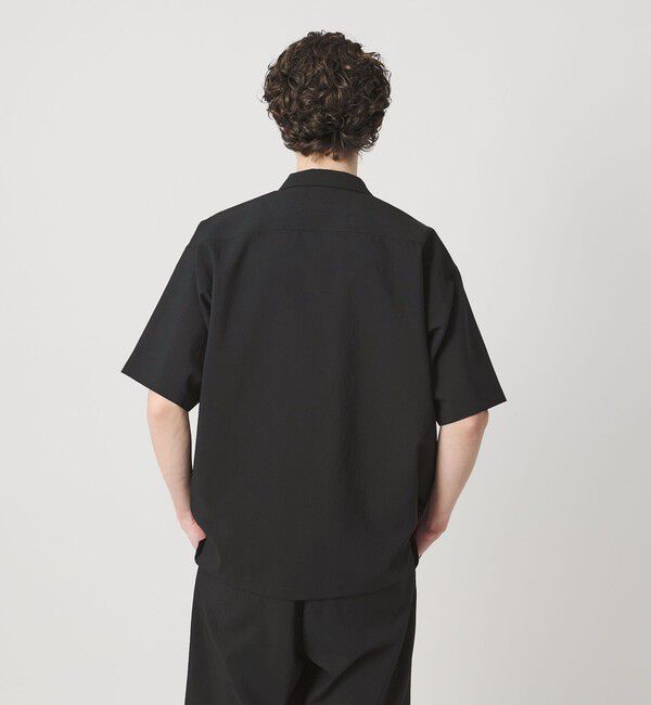 MONKEY TIME「RENU TROシリーズ オープン カラー シャツ -セットアップ対応-」|シャツ・ブラウス|