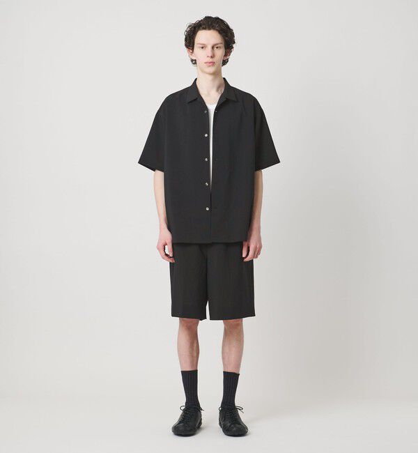 MONKEY TIME「RENU TROシリーズ オープン カラー シャツ -セットアップ対応-」|シャツ・ブラウス|