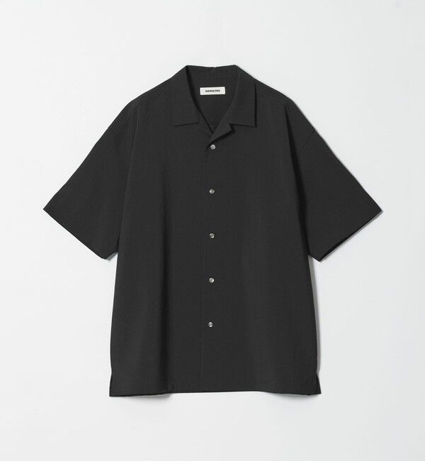MONKEY TIME「RENU TROシリーズ オープン カラー シャツ -セットアップ対応-」|シャツ・ブラウス|