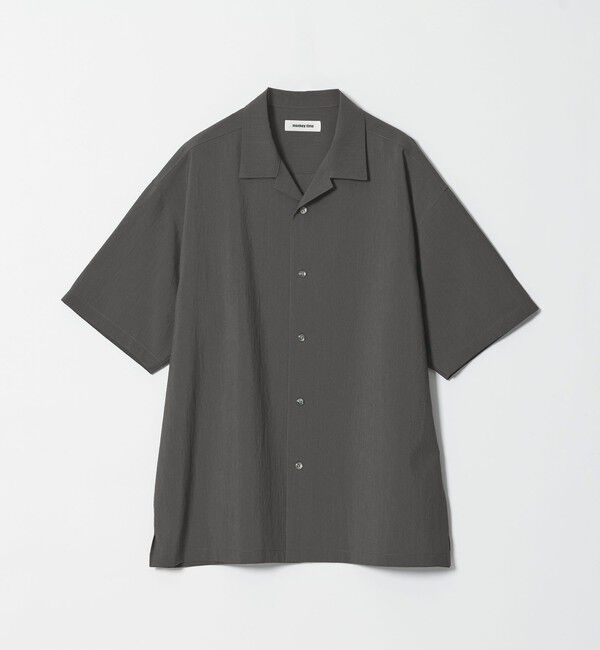 MONKEY TIME「RENU TROシリーズ オープン カラー シャツ -セットアップ対応-」|シャツ・ブラウス|