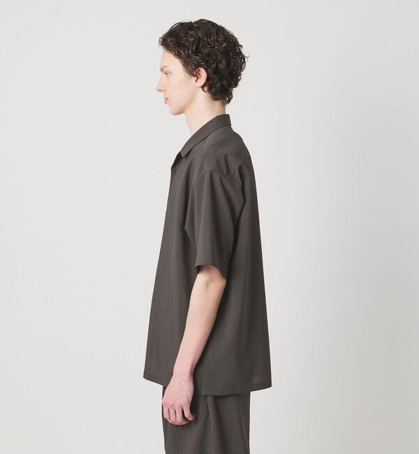 MONKEY TIME「RENU TROシリーズ オープン カラー シャツ -セットアップ対応-」|シャツ・ブラウス|