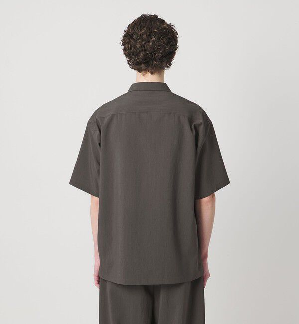 MONKEY TIME「RENU TROシリーズ オープン カラー シャツ -セットアップ対応-」|シャツ・ブラウス|