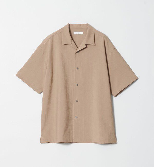 MONKEY TIME「RENU TROシリーズ オープン カラー シャツ -セットアップ対応-」|シャツ・ブラウス|