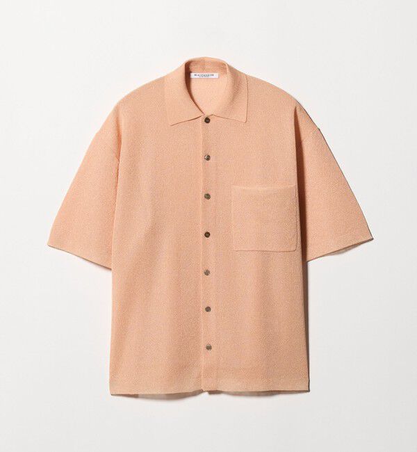 BEAUTY&YOUTH UNITED ARROWS「ミラノリブ ショートスリーブ シャツカーディガン ウォッシャブル」|カーディガン|
