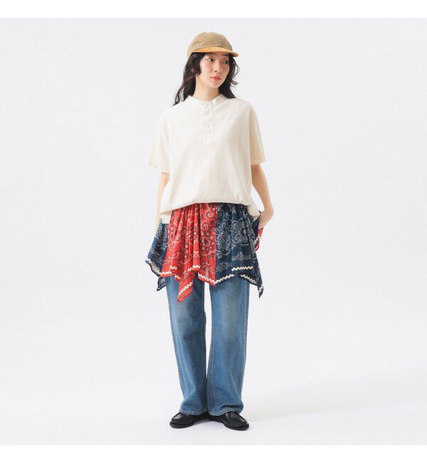 BEAMSBOY「バンダナ プリント スカート」|スカート|