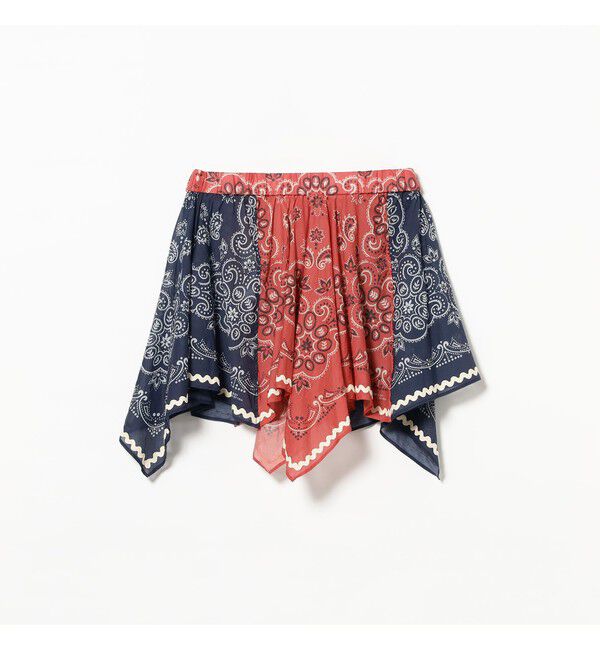BEAMSBOY「バンダナ プリント スカート」|スカート|