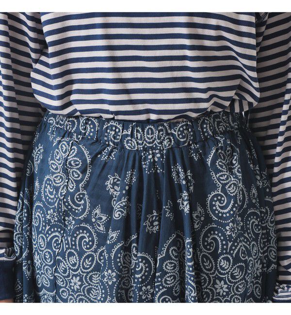 BEAMSBOY「バンダナ プリント スカート」|スカート|