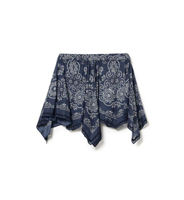 BEAMSBOY「バンダナ プリント スカート」|スカート|