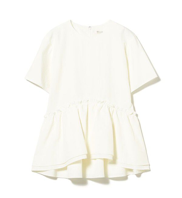 Demi-Luxe BEAMS 「ダブル ペプラム ブラウス」|シャツ・ブラウス|