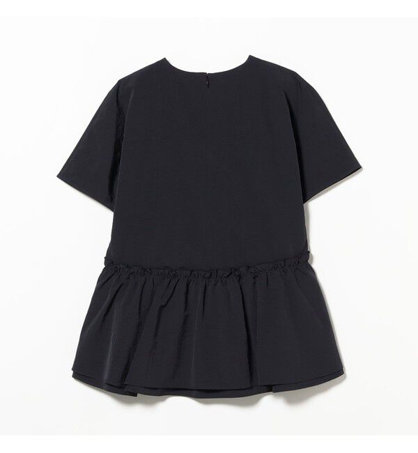 Demi-Luxe BEAMS 「ダブル ペプラム ブラウス」|シャツ・ブラウス|