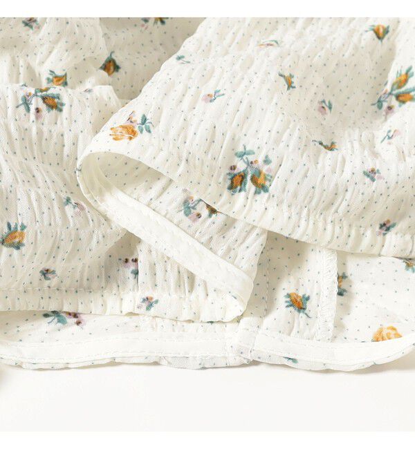 Ray BEAMS 「フラワー プリント シャーリング シャツ」|シャツ・ブラウス|