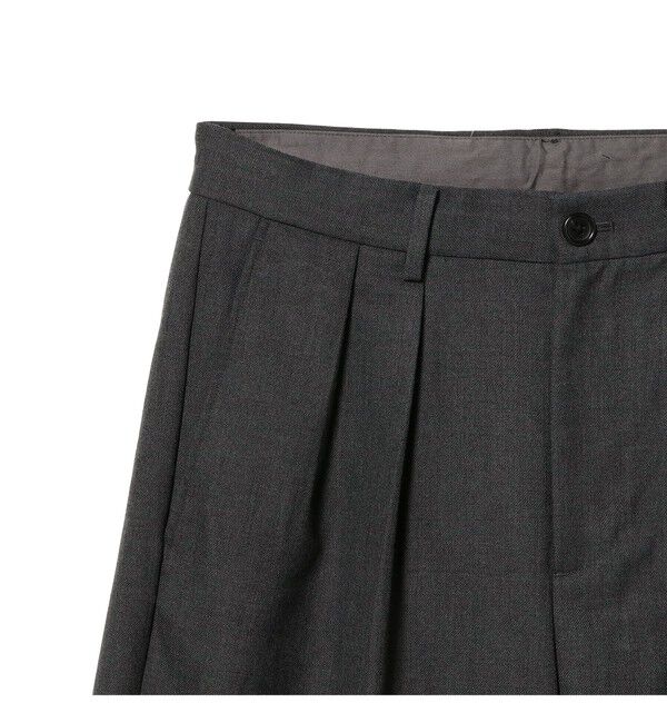 BEAMS「【ワイドストレートフィット】ショート スラックス」|その他|