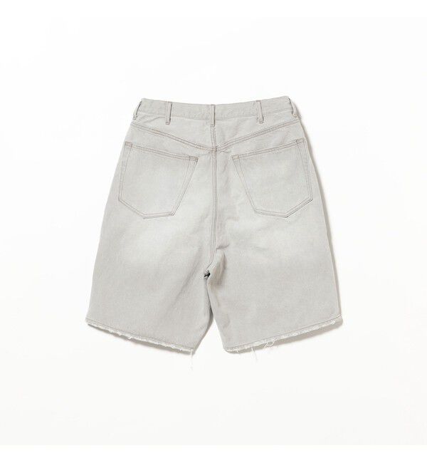 BEAMS「ダメージ デニムショートパンツ【ワイドストレートフィット】」|その他|