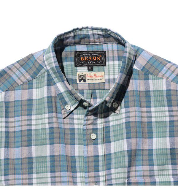 BEAMS PLUS「B.D. Madras」|シャツ・ブラウス|