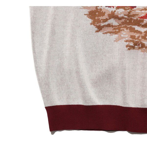 BEAMS PLUS「Knit Tee Jacquard」|Tシャツ・カットソー|