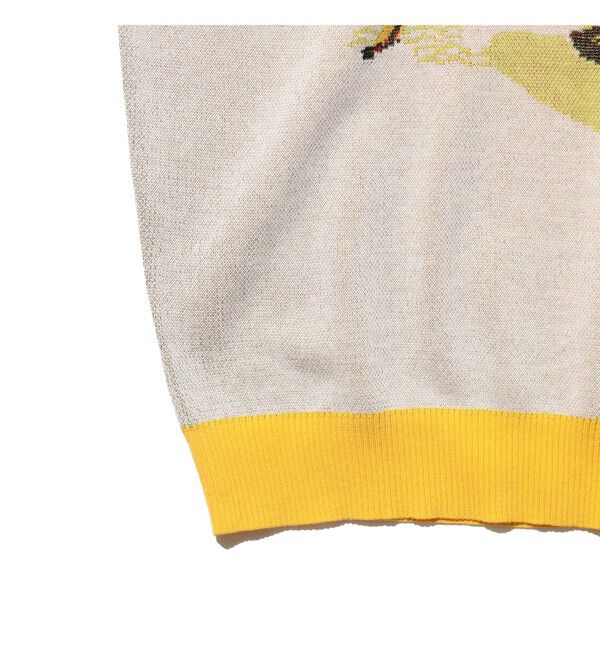 BEAMS PLUS「Knit Tee Jacquard」|Tシャツ・カットソー|